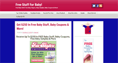 Desktop Screenshot of freestuff4baby.com